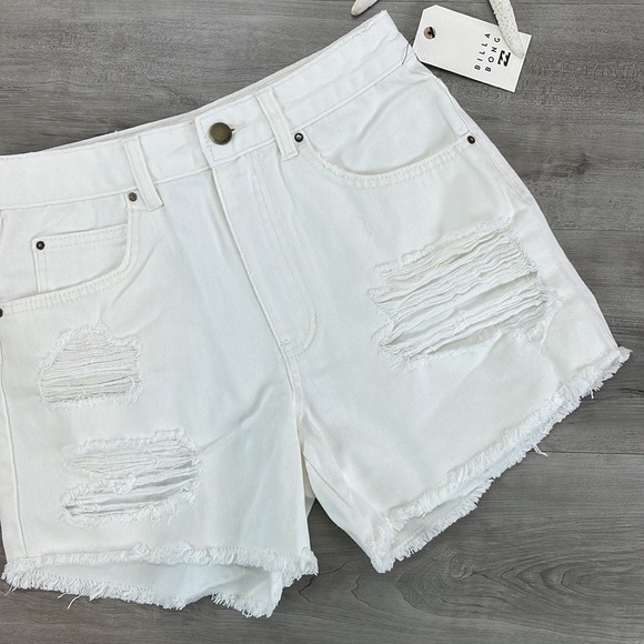 🔆BILLABONG🔆 HOW ABOUT THAT JEAN SHORTS - Picture 6 of 12